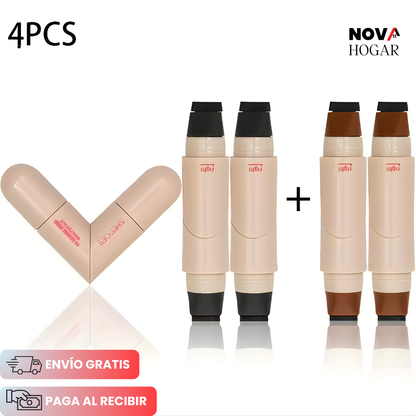 Set x4 SymetriEyes™ Sello Delineador de Ojos Doble Punta