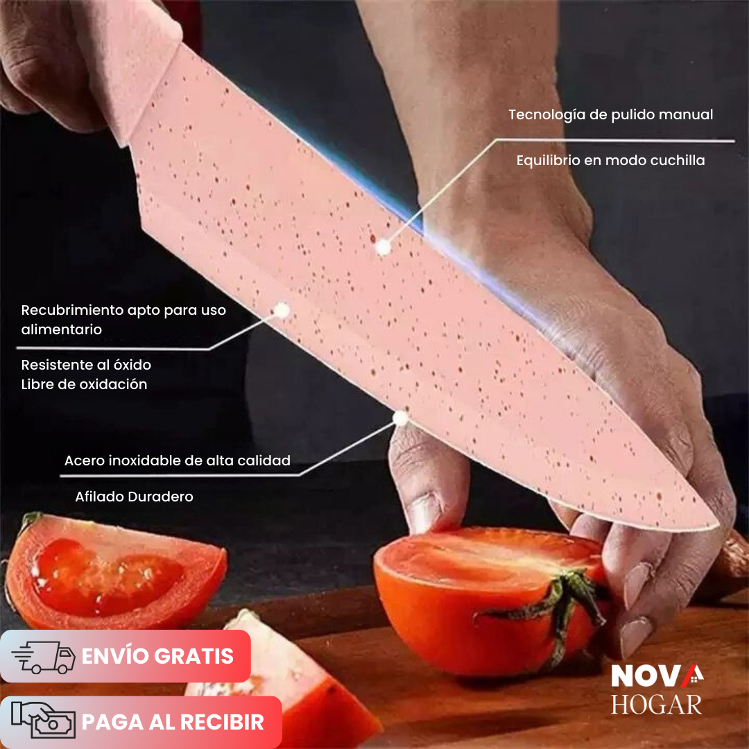 Set de Utensilios + Tabla 3 en 1: Mejora la Eficiencia y Belleza de tu Cocina