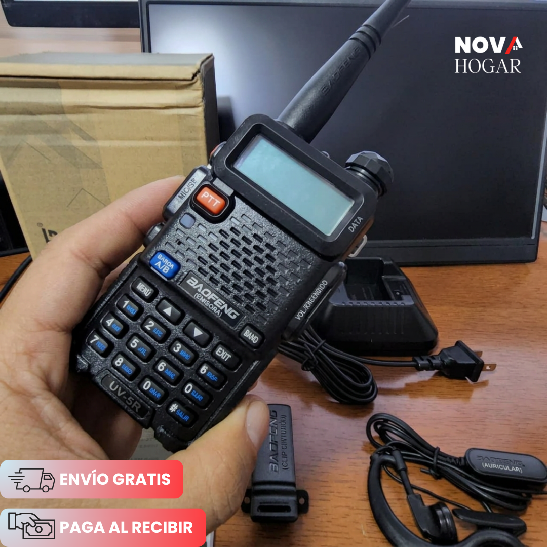 BaoFeng UV-5R™ Radio Bidireccional De Largo Alcance