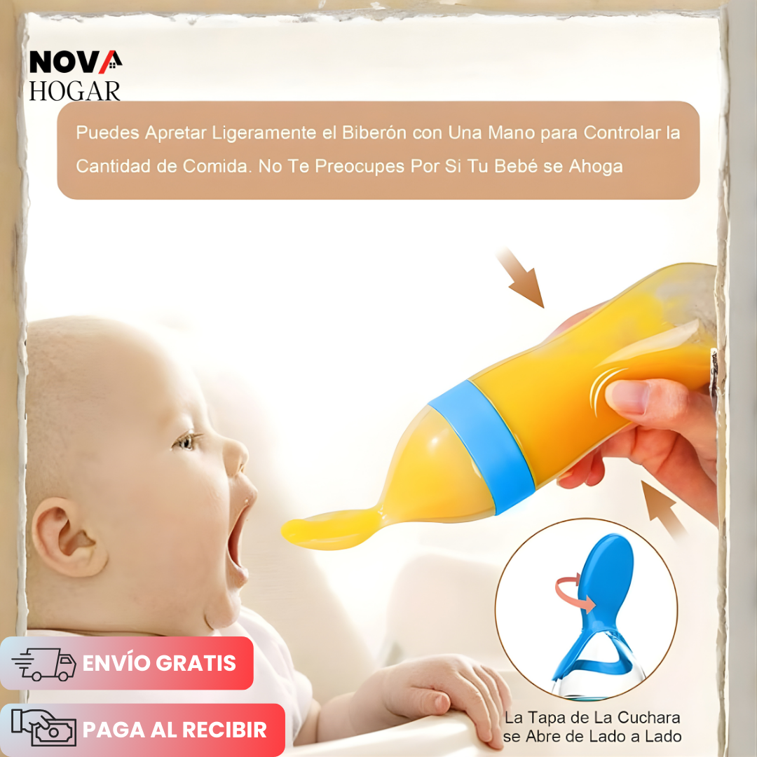 EasySpoon™ Biberón de Cuchara Dispensadora para Bebés
