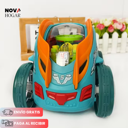 GearRacer™ Auto Dinámico con Luces y Acrobacias