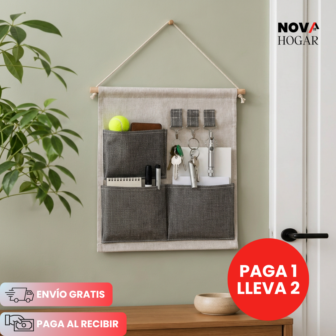 2x1 EcoHanger™ Organizador Colgante Ecológico Elegante