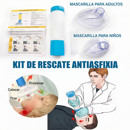 AirRescue™ Kit de Primeros Auxilios contra Asfixia