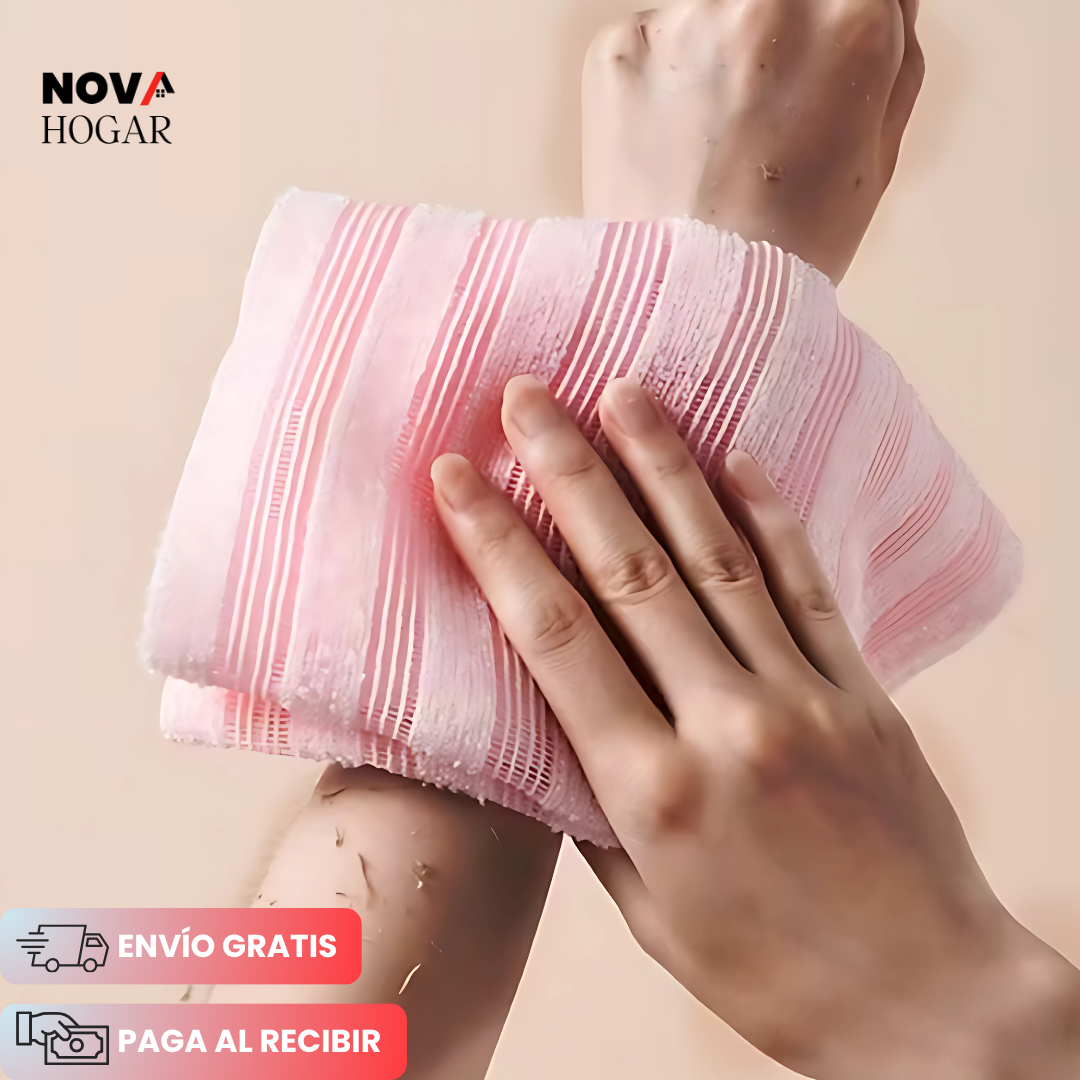 PureScrub™ Toalla Exfoliante Antibacteriana Corporal