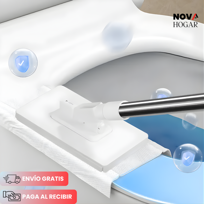 QuickGrip™ Trapeador Multiuso sin Contacto