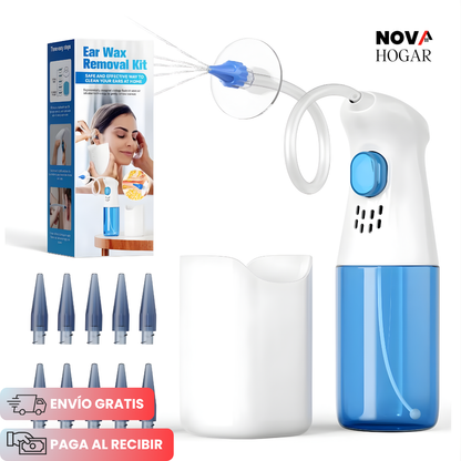 ClearEar™ Kit Profesional de Lavado Auditivo