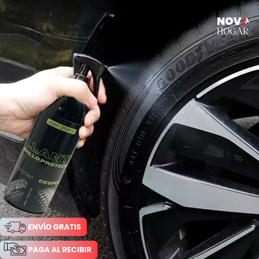 PolyShield™ Spray Protector y Abrillantador para Neumáticos