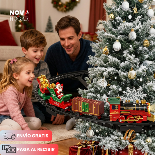 MagicExpress™ Tren Navideño para Decorar Árboles