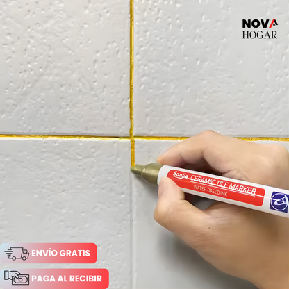 Pack x4 TileMark™ Marcador para Restauración de Juntas de Cerámica