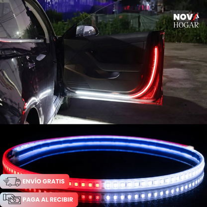 AuraGlow™ Tira LED Ambiental para Vehículos