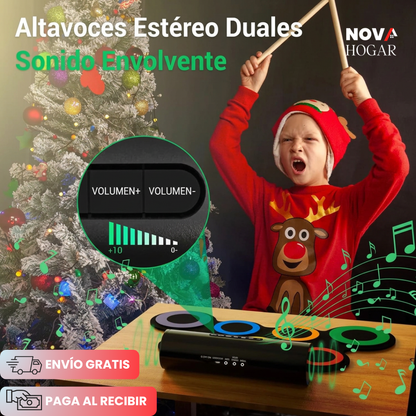 SonicPad™ Batería Electrónica Educativa Y Portátil