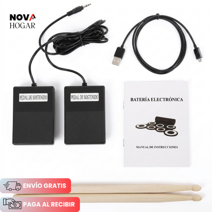SonicPad™ Batería Electrónica Educativa Y Portátil