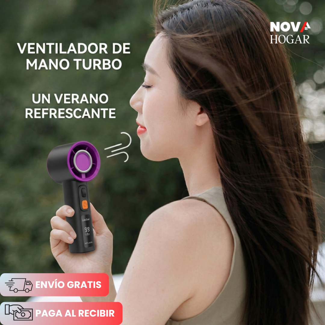 IceTouch™ Ventilador Portátil Con Enfriamiento