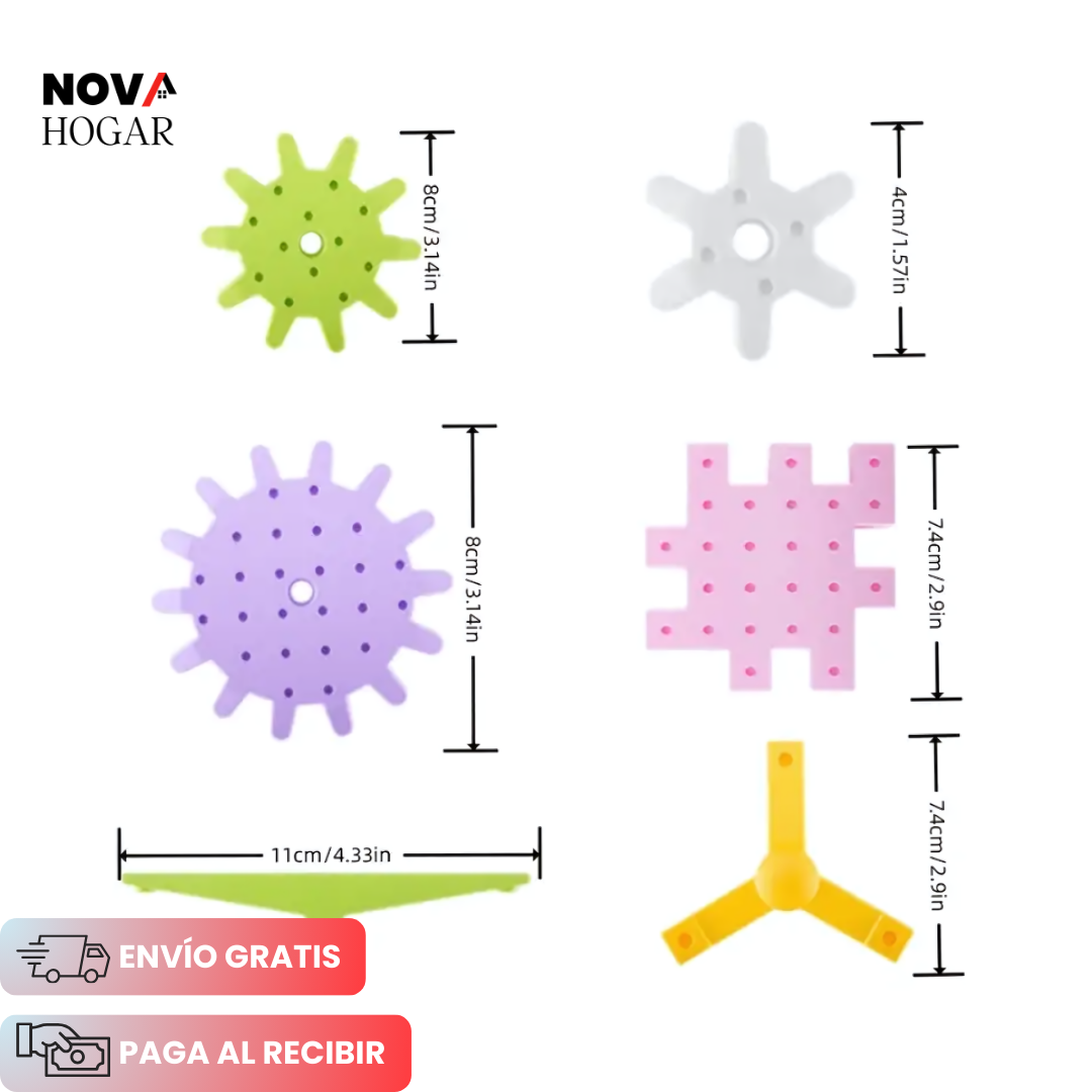 SpinGear™ Juguete Didáctico de Construcción