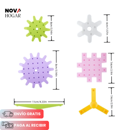 SpinGear™ Juguete Didáctico de Construcción