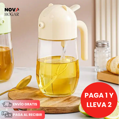 2x1 PourSpray™ Dispensador Premium 2 en 1 para Aceite o Vinagre