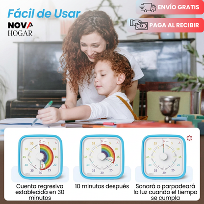 RainbowTime™ Temporizador Visual De Colores para Niños