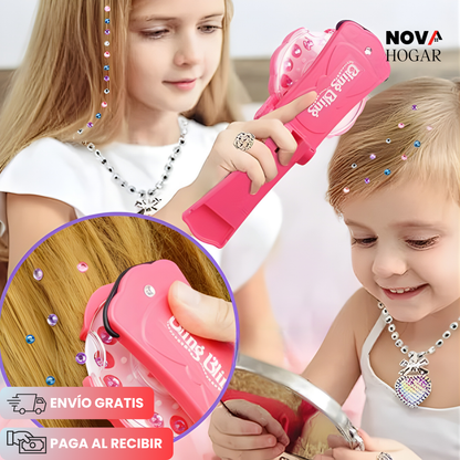 SparkleStyler™ Herramienta Creativa de Gemas para Peinados