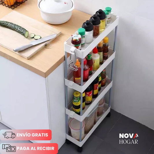 SlimCart™ Carrito Organizador Ahorrador de Espacio
