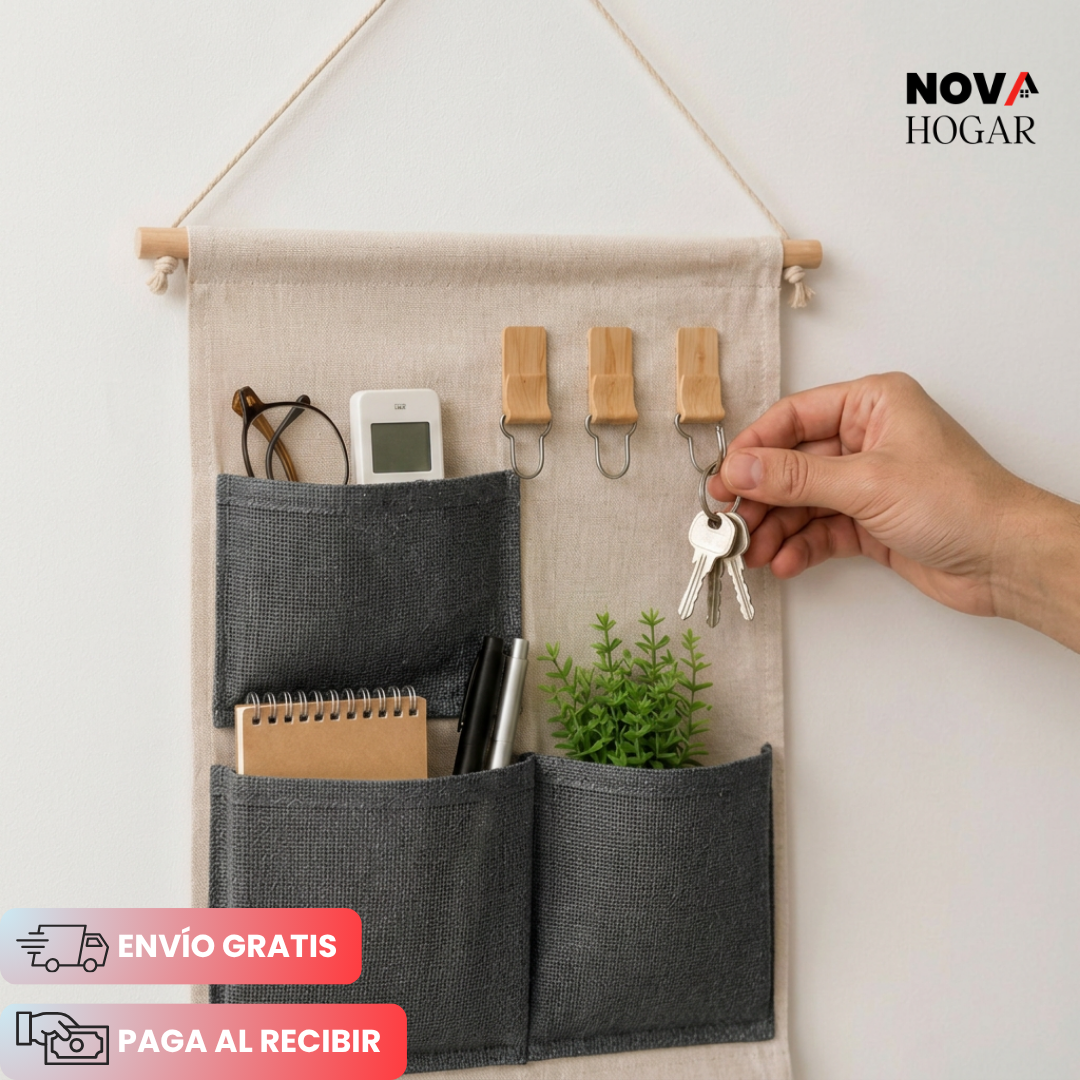 2x1 EcoHanger™ Organizador Colgante Ecológico Elegante