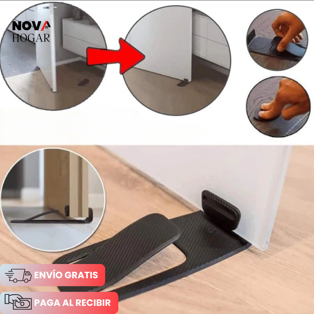 ClickLock™ Tope de Puerta con Sistema de Sujeción Automática
