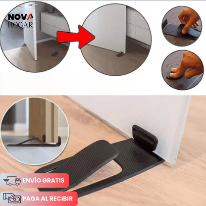 ClickLock™ Tope de Puerta con Sistema de Sujeción Automática