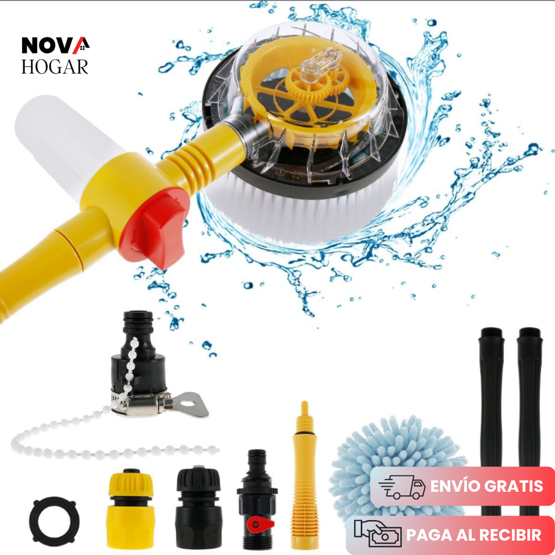 FoamSpin™ Cepillo Giratorio de Espuma para Lavar Carros
