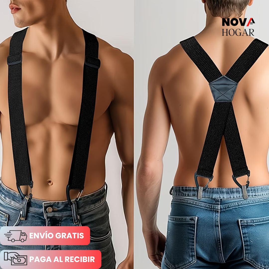 X-Strap™ Tirantes en X Ajustables para Trabajo Pesado