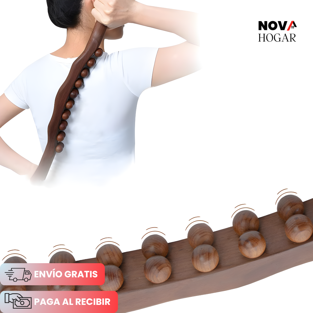 WoodSculpt™ Rodillo GuaSha Masajeador Corporal