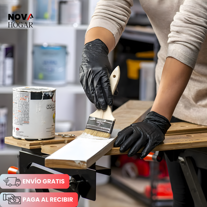 ArmorFlex™ Set x50 Guantes de Nitrilo Negro Ultra Resistentes