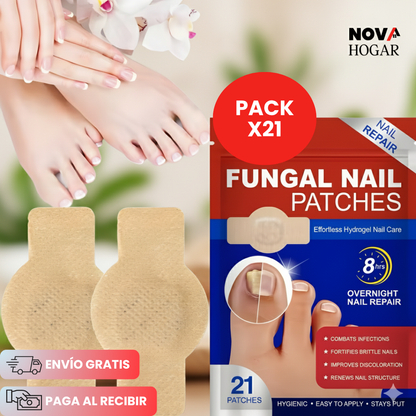 FungiClear™ Parches de Tratamiento Contra Hongos