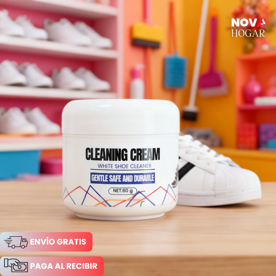 2x1 PureWhite™ Crema Limpiador y Restauradora de Calzado