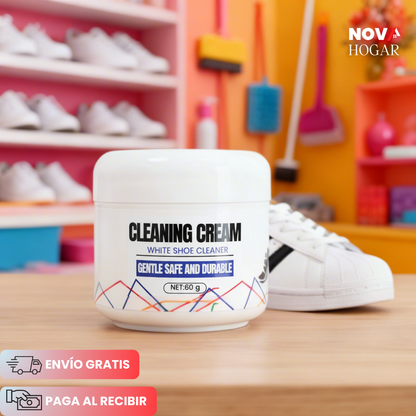 2x1 PureWhite™ Crema Limpiador y Restauradora de Calzado