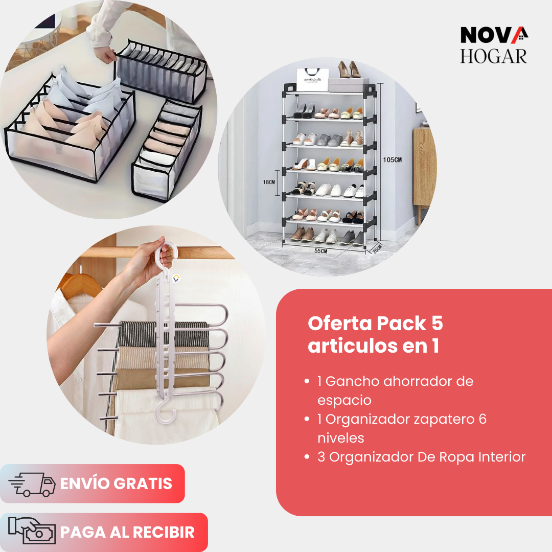 🔥Oferta FLASH: Transforma tu Armario con 5 Productos por el Precio de 2