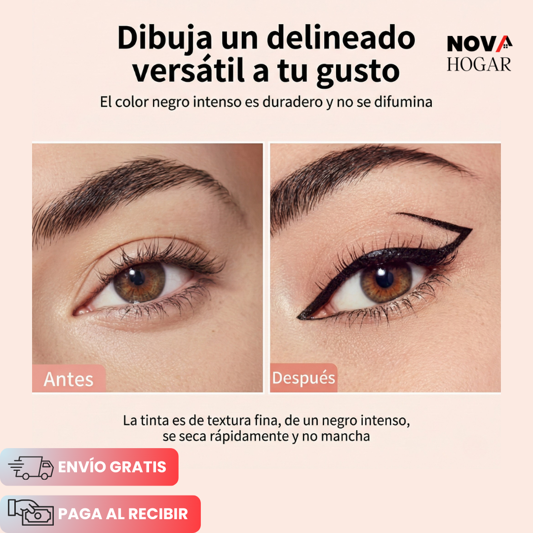 Set x4 SymetriEyes™ Sello Delineador de Ojos Doble Punta