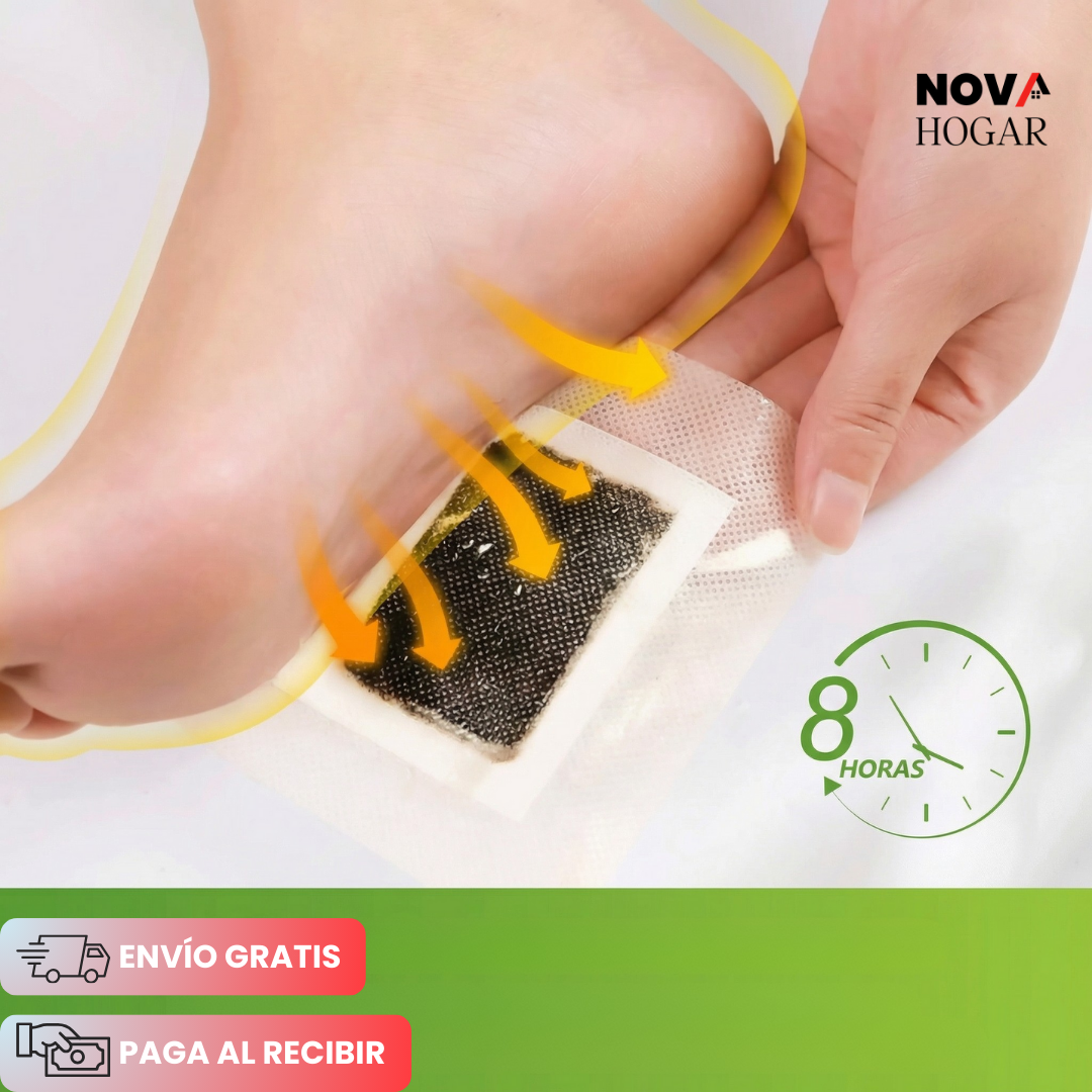 KinokiDetox™ Pack x20 Parches de Desintoxicación Natural