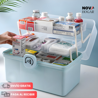 VitalBox™ Botiquín Doméstico de Primeros Auxilios