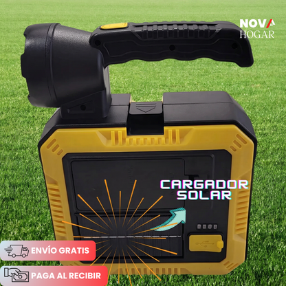 LumiTool™ Lámpara Multifuncional Con Caja de Herramientas