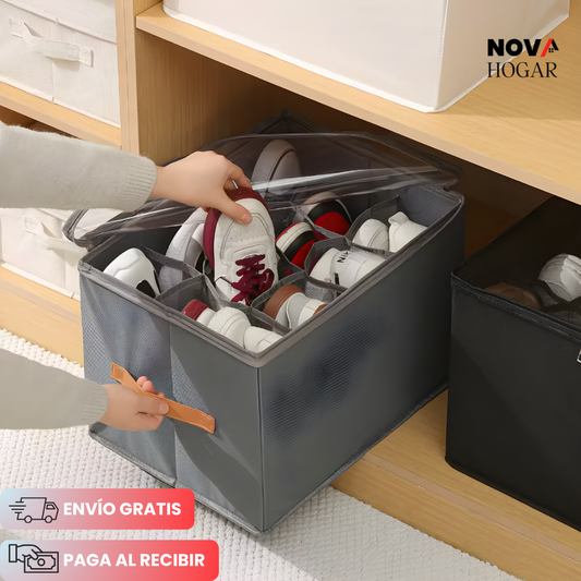 ShoeVault™ Caja Plegable Organizadora de Zapatos