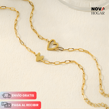 HeartLink™ Pulsera para Madre e Hija Conectadas