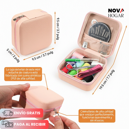 SwiftStitch™ Set Profesional de Costura Portátil con 46 Piezas