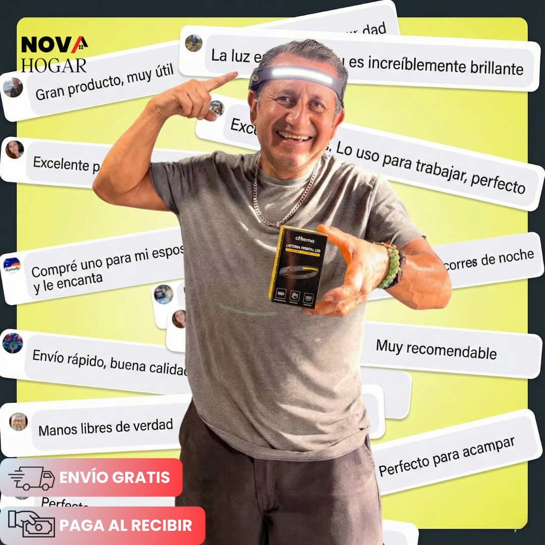 2x1 FlexiBeam™ Lámpara Frontal Con Sensor Inteligente