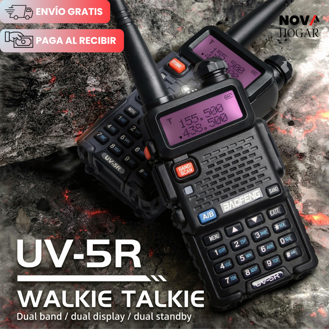 BaoFeng UV-5R™ Radio Bidireccional De Largo Alcance