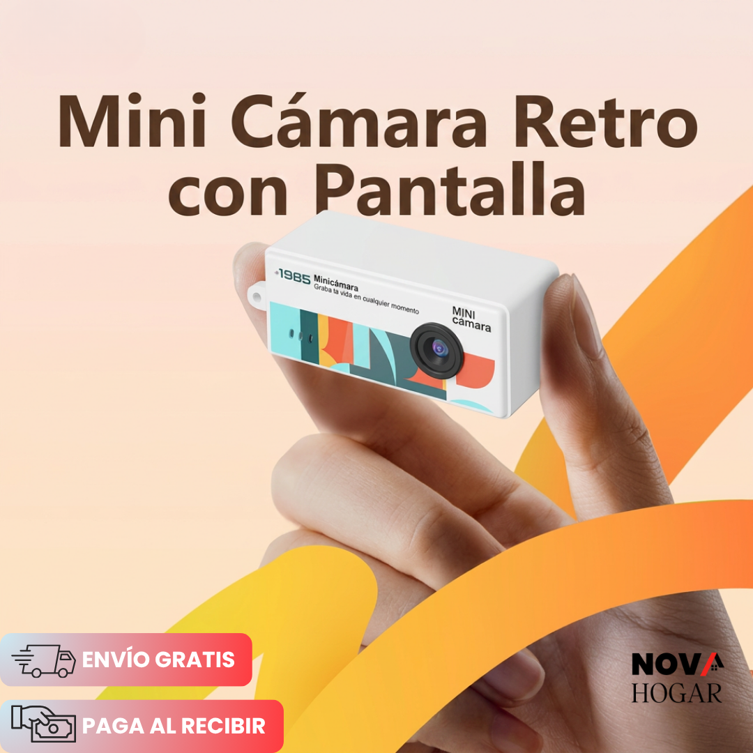 RetroSnap™ Mini Cámara De Bolsillo Con Estilo Retro