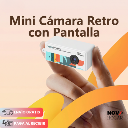 RetroSnap™ Mini Cámara De Bolsillo Con Estilo Retro
