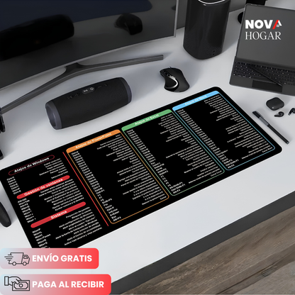 ProDesk Pad™ Alfombrilla XXL Con Atajos Rápido Para Profesionales