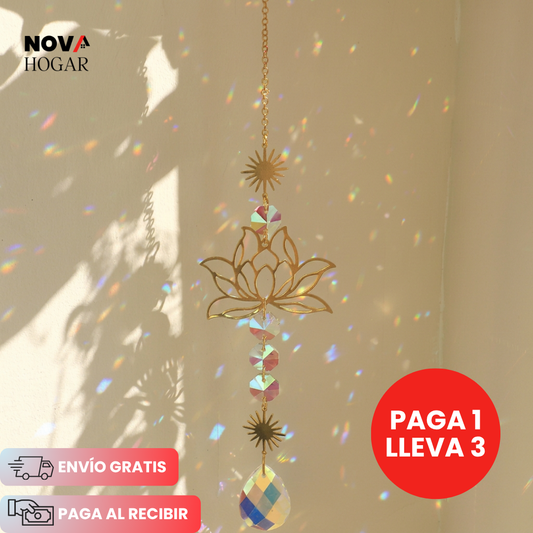 3x1 RainbowHaven™ Atrapasoles para Espacios con Magia Relajante.