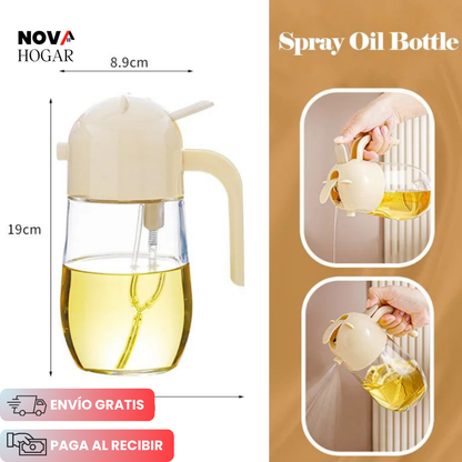 2x1 PourSpray™ Dispensador Premium 2 en 1 para Aceite o Vinagre