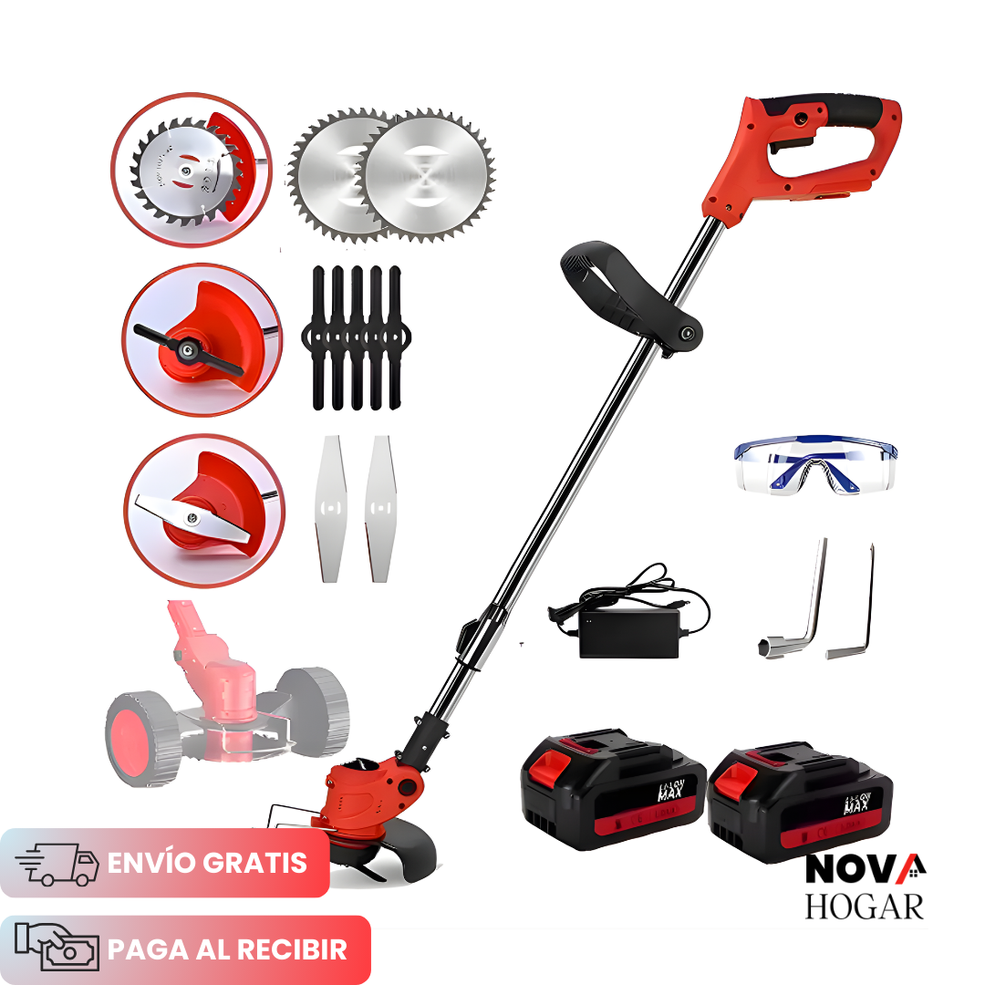 PowerMow Pro™ Podadora Inalámbrica Con Ruedas