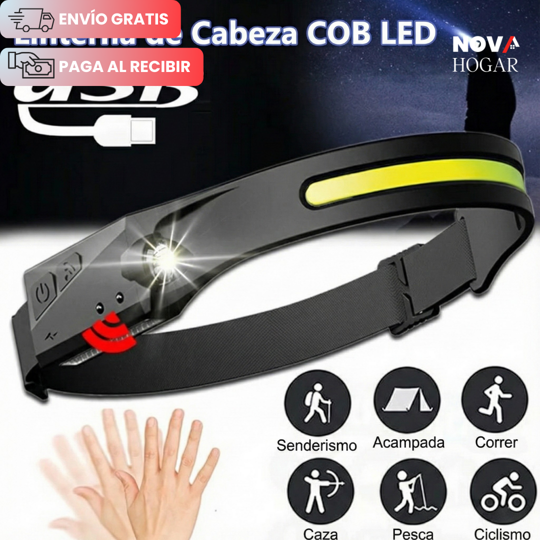 2x1 FlexiBeam™ Lámpara Frontal Con Sensor Inteligente